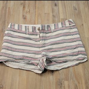 MERONA Cotton Size 6 Multicolored Striped Shorts